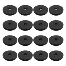 16 PCS Multi Purpose Rubber Spacer, 1-9/16" OD x 5/16" ID x 0.2" Thickness 16