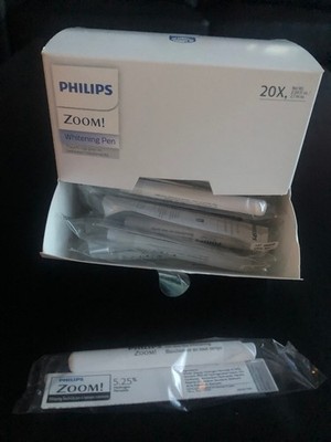 NEW PHILIPS Zoom! Tooth Whitening Pen - Bulk Pack 1 Pen