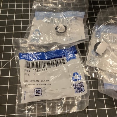 2015-2026 GM Multi-Purpose Retainer 11547581 Quantity 5 Pcs  See Fitment List