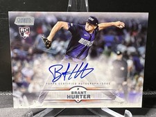 2025 Stadium Club - Brant Hurter #SCBA-BH - Base On Card Auto - Tigers (AU,RC)