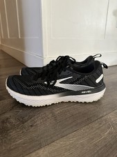Brooks Revel 6 Road Running Shoes Black White Womens Sz 8.5