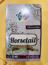 HORSETAIL THERBAL INFUSION HERBS 25 WRAPPED TEA BAGS BOTANIMEX MADE MEXICO