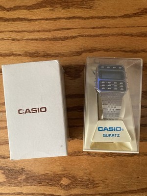 with box and papers Vintage Casio Calculator Watch CD4011 with original  G2U
