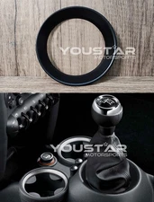 Satin Matt BLACK Manual Gear Stick Surround for MINI Cooper R55 R56 R57 R58 R59