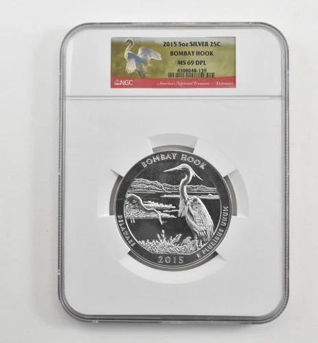 2015-P America the Beautiful 5 oz Silver — photo from another recent sale