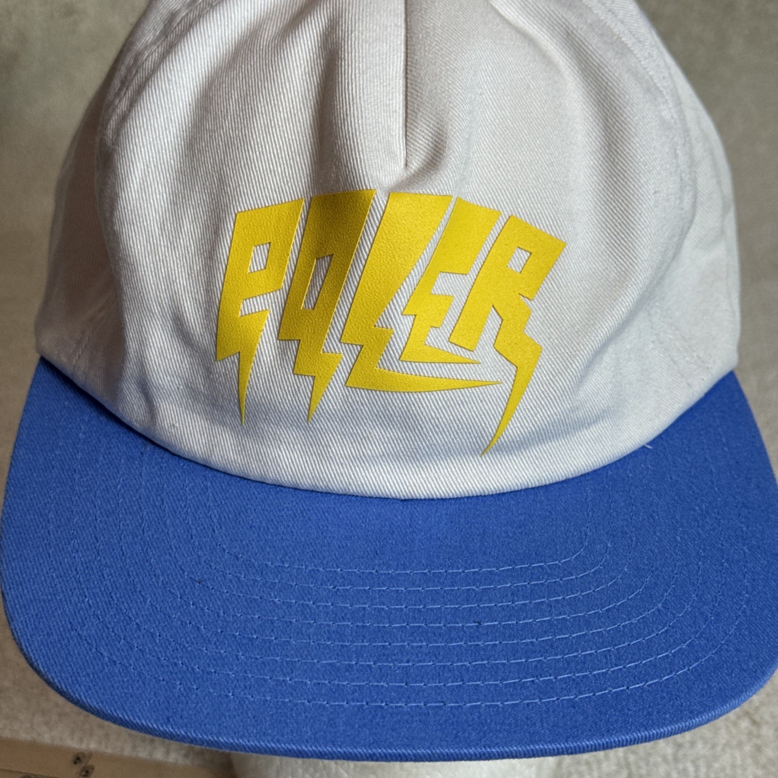 POLER Baseball Cap Flat Brim Hat-Snapback - image 1