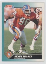 1991 Score Rookie & Traded Kenny Walker #69T 1k3