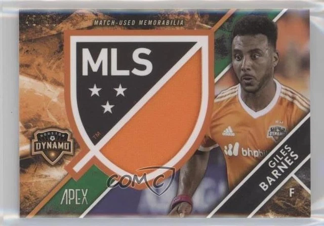 2016 Topps Apex Crest Jumbo Relics grün 43/50 Giles Barnes #CJR-GB 0m1