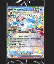 Pokemon Glaceon EX 026/131 SV Prismatic Evolutions STAMPED Promo Surprise SEALED