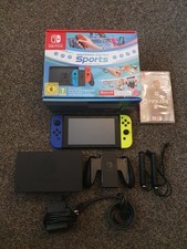 Boxed Nintendo Switch V2 HAC-001(-01) Handheld Console - 32GB - With Fifa Game