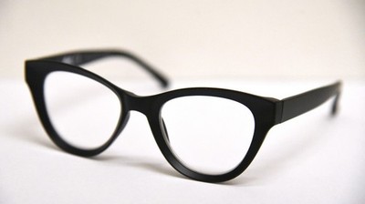 DOT. 009D-P SCHWARZE DAMEN LESEBRILLE VERSCHIEDENE ABSTUFUNGEN