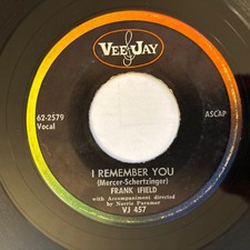 Frank Ifield - "I Remember You" - 45 RPM