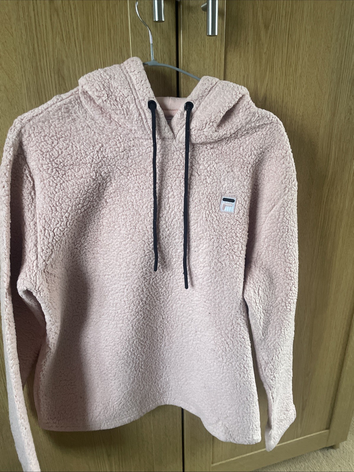 Felpa con cappuccio vintage donna Fila Fluffy taglia media