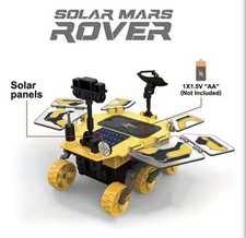 Solar Mars Rover Toys STEM DIY Toy for Kids Educational Electric Model with Sola