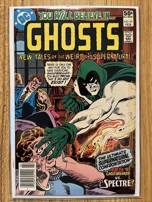 Ghosts # 97 - Spectre vs. Dr. 13 cover by Aparo NM- Cond