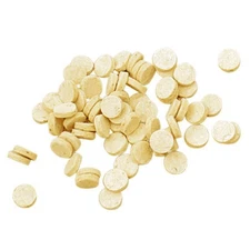 Muzzleloader .44/.45 Caliber Lubricated Black-Powder Revolver Wads - 100 Pack -