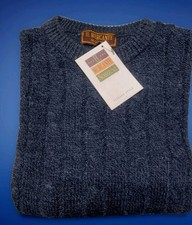 Men's Long Sleeve Wool Crew Neck Sweater