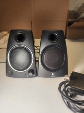 Logitech Z130 Compact Laptop Desktop Speakers 5W RMS 3.5mm Aux Boxed Tested