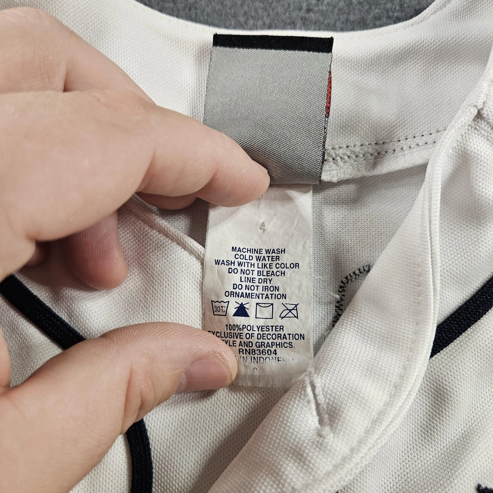 Camiseta de béisbol Cabrera 24 majestuosa blanca de los Tigres de Detroit jóvenes niños pequeños MLB Foto 4 de 4