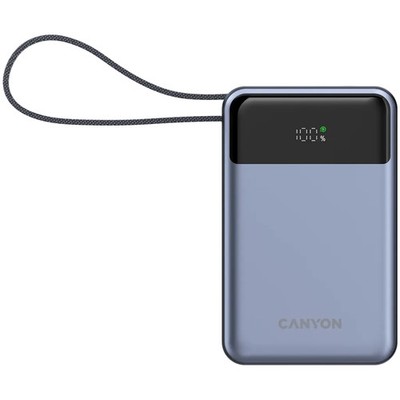 CANYON Powerbank OnPower PB-600, 65W Fast Charge Ultrakompaktes 20.000mAh Modell