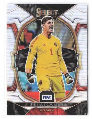 2022-23 Panini Select FIFA #79 Thibaut Courtois Silver
