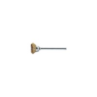 Lessmann Miniatur-TopfbüRste Messingdraht 0,10 Mm BüRsten-⌀ 15 Mm