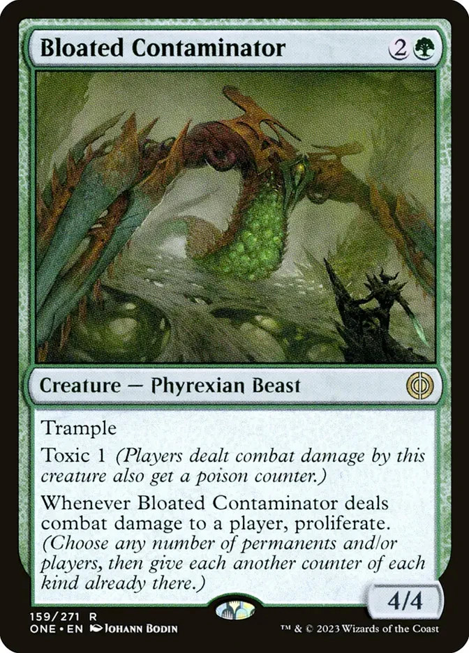 Bloated Contaminator - Phyrexia: All Will Be One (Regular) Fast Shipping!