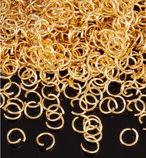 100pcs Stainless Steel Split Open Jump Rings 3-10mm DIY Jewelry Making Connector