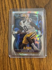2022 Bowman University Chrome Maason Smith #9 Lava Refractor /100 (RC)