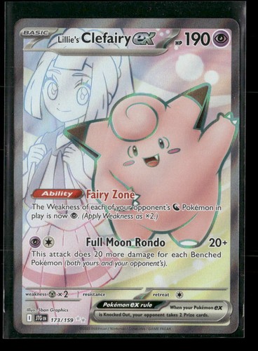 Lillie's Clefairy ex - Journey Together #173 Price & Value | PokeScope