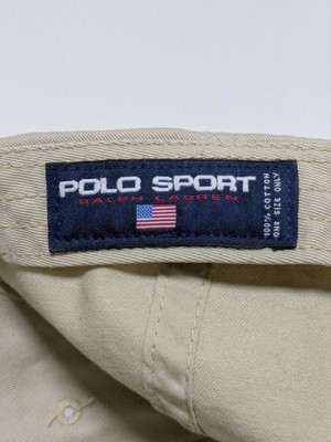 90S Polo Sports Cap Beige | eBay