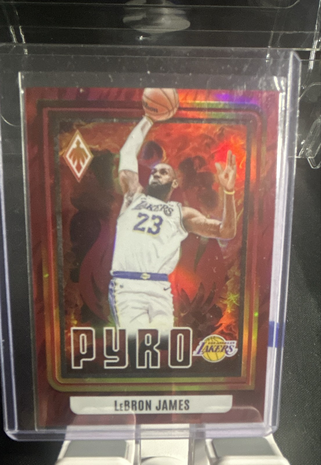2023-24 Panini Phoenix - Pyro LeBron James #16 Red /125