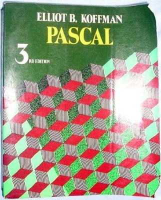 PASCAL: Problem Solving and Program Design By Elliot B. Koffman.