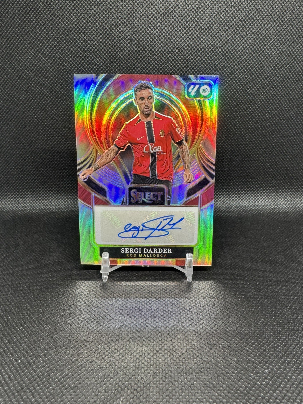 Sergi Darder 2025-26 Panini Select La Liga Soccer Auto RCD Mallorca #SS-SD