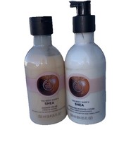 THE BODY SHOP SHEA SHOWER CREAM NOURISHING WHIPPED-LOTION 2-8.4fl.oz