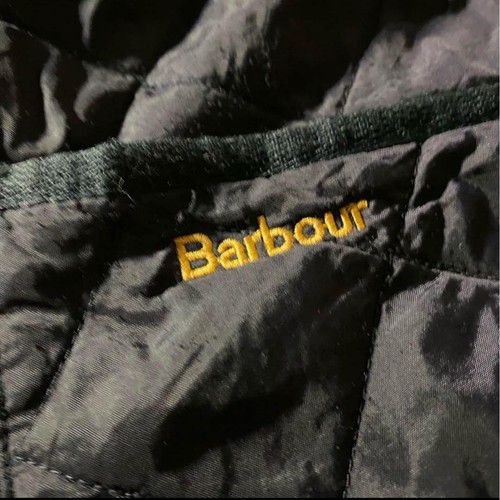 Barbour Steppjacke Herren M Navy Cord Kragen Vintage Warm Oberbekleidung - Bild 13 von 18