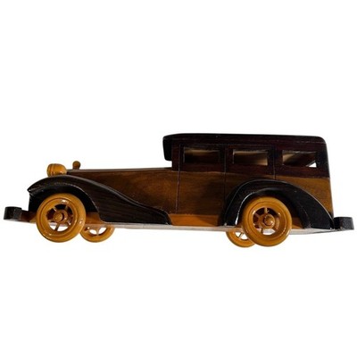 Heritage Mint Ltd Wooden Classic Car Collectible Vintage Model Sedan Brown