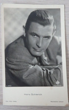 Foto Autogrammkarte deutscher Schauspieler Hans Schlenck um/ab 1940 (126038)