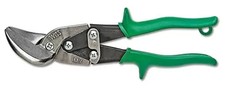 Wiss M7R Green Aviation Offset Snips (Right Hand/ Straight Cut)