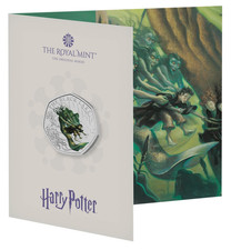 Harry Potter - Black Lake 2024 50p Fifty Pence BU Colour Coin LIMITED EDITION