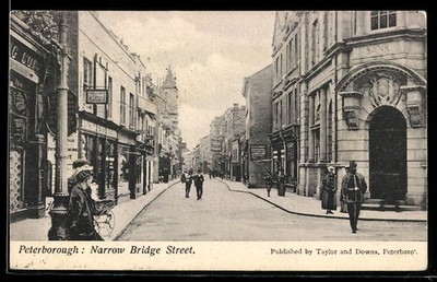 Ansichtskarte Peterborough, Narrow Bridge Street 