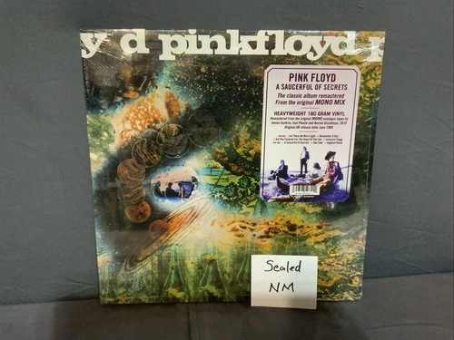 Pink Floyd A Saucerful Of Secrets Vinyl Sealed 180G Re Issue NM