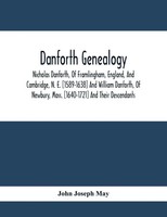 John Joseph May | Danforth Genealogy | Taschenbuch | Englisch (2020)
