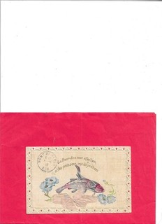 CARTE POSTALE 1ER AVRIL