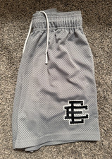 Eric Emanuel Men Shorts Gray Size M