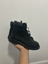 Black Timberland Premium Waterproof boots Size 4.5
