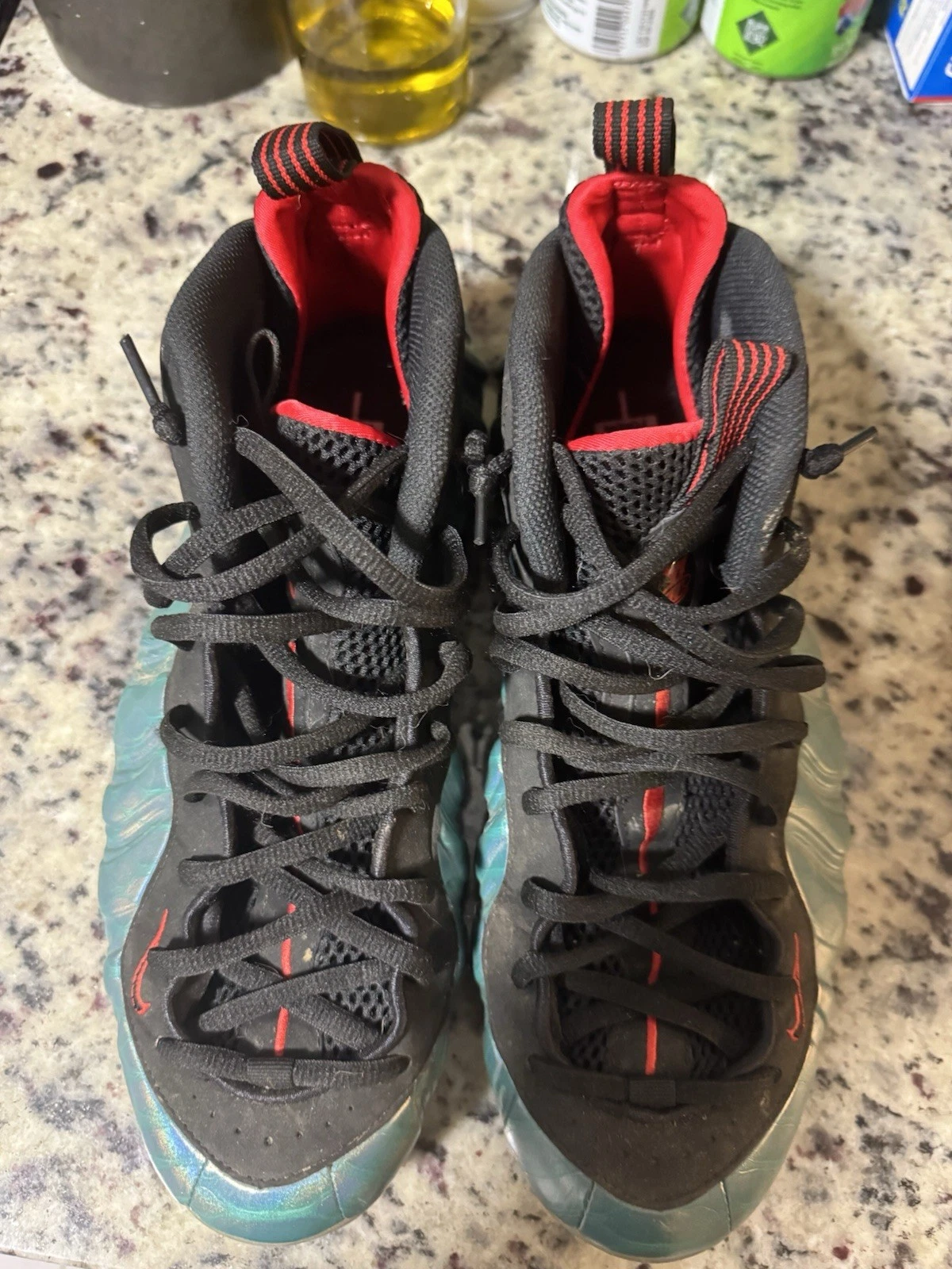 Nike Air Foamposite One Gone Fishing Sneakers Size 13 Men's