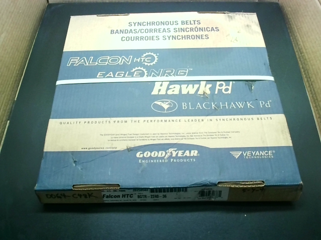 Goodyear Falcon HTC Synchronous Belt 8GTR-2240-36 36mm Width-Factory Sealed Pack img