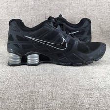 Nike Shox Turbo+ Shoes Womens Size 8 Black Ru...