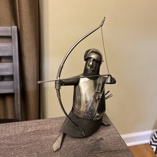 Michel Laude Medieval Soldier Sculpture Figurine